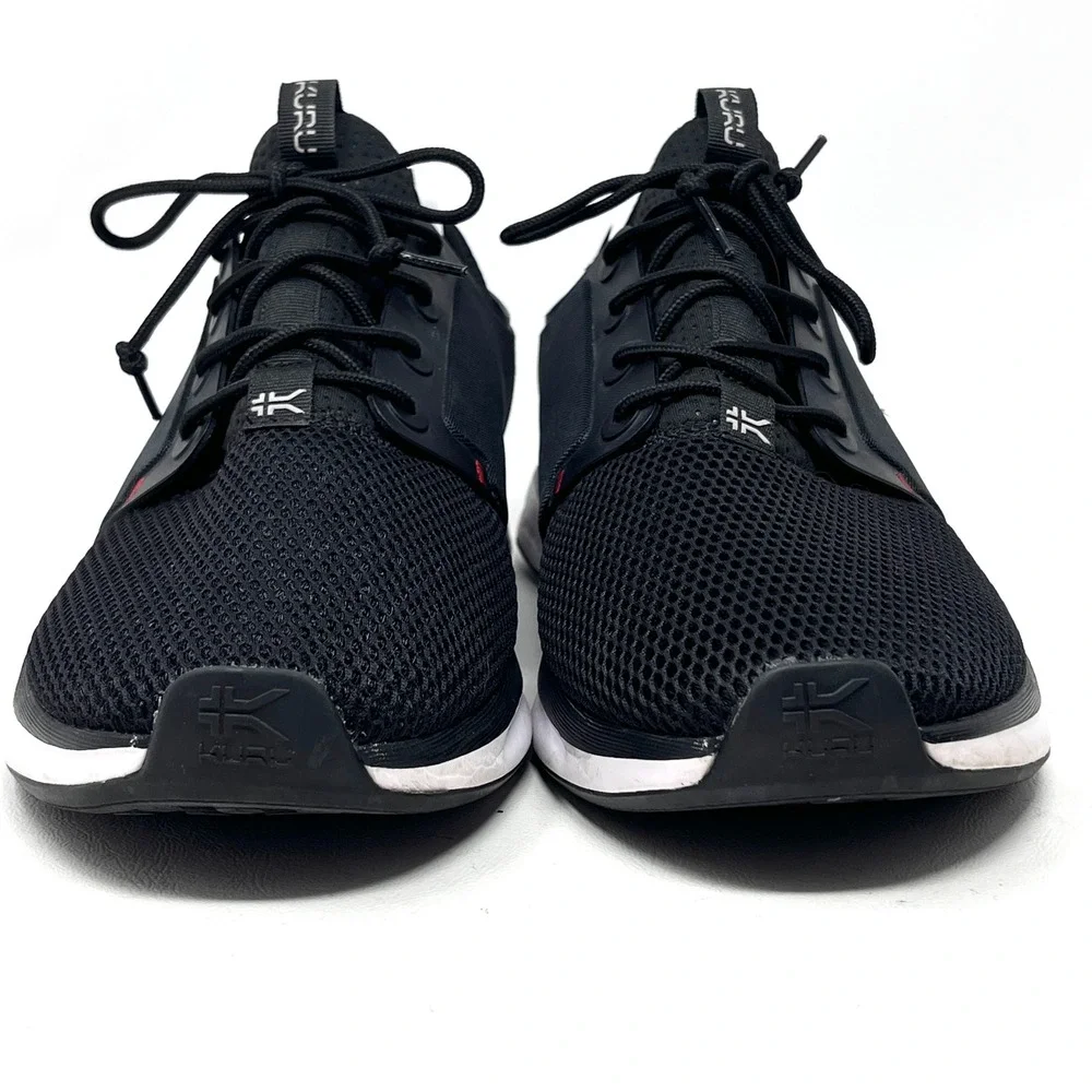 Kuru Mens Cloud Atom Black Red White Mesh Sneaker 102120120 Size 12 Trainer